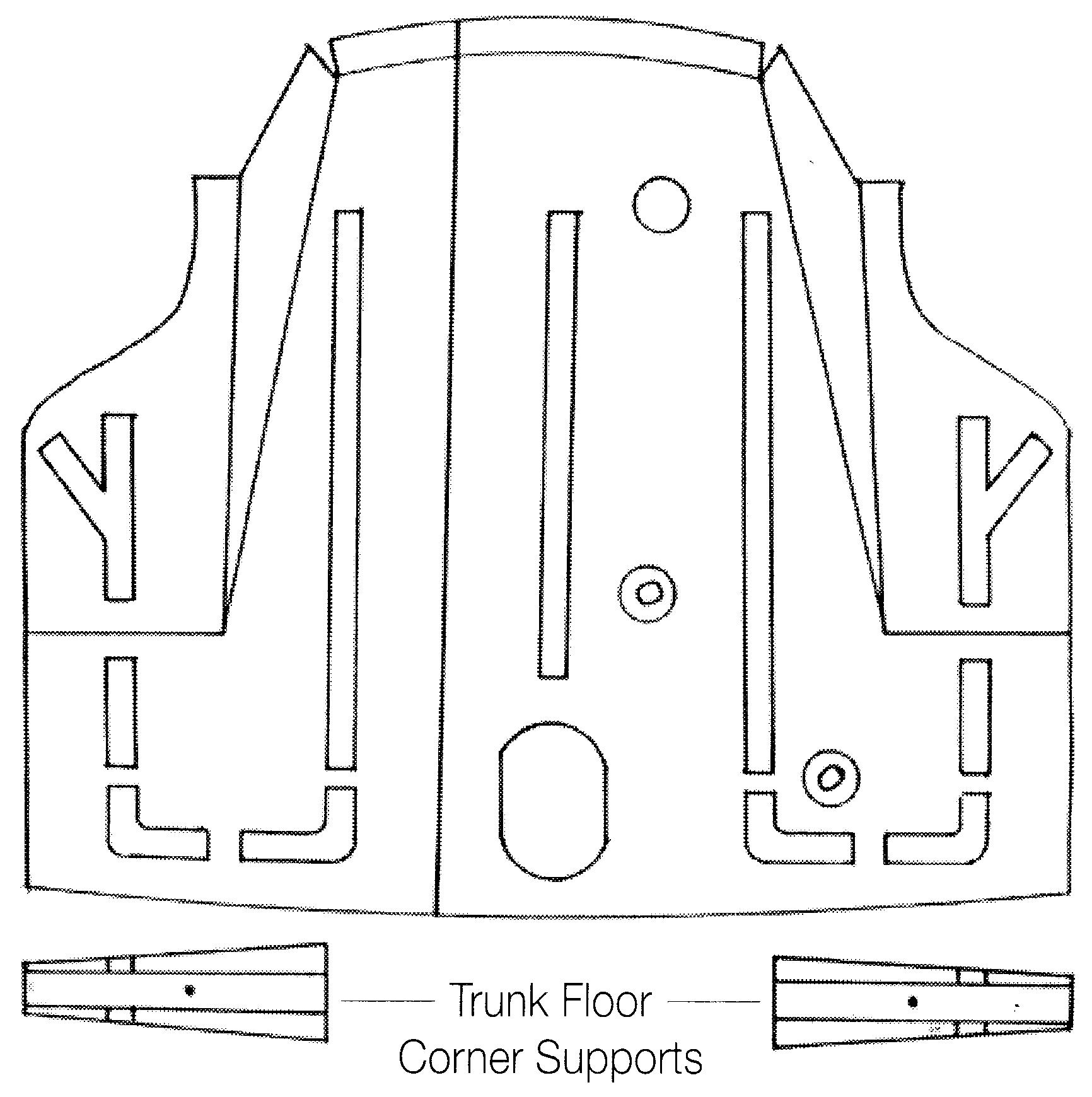 Studebaker Trunk Panels 1961-1966 - Image 2