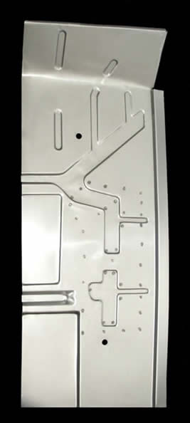 Studebaker Floor Panels 1959-1960 Sedans, Wagons & Convertibles - Image 3