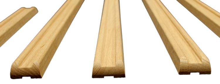 WILLYS Wagon '46-'51 - Rear Cargo Floor Wood Bed Rails - 2.5" Wide - Image 3