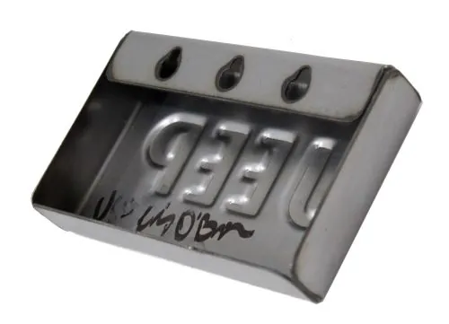 Early JEEP Stamped Wall Hanger - Image 3